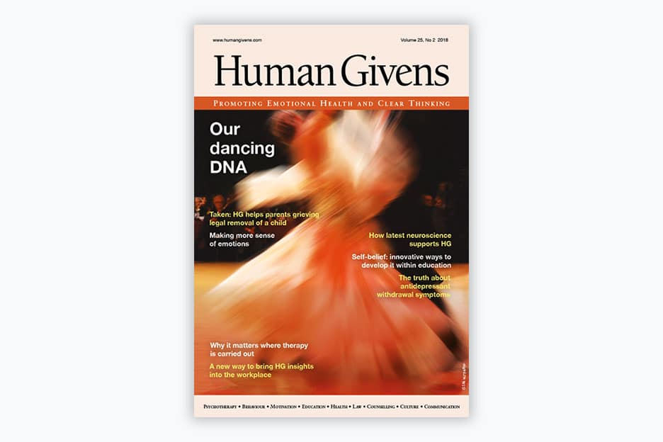 Human Givens Journal - Volume 25, No 2, 2018