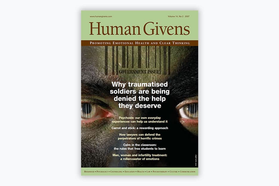 Human Givens Journal - Volume 14, No 2, 2007