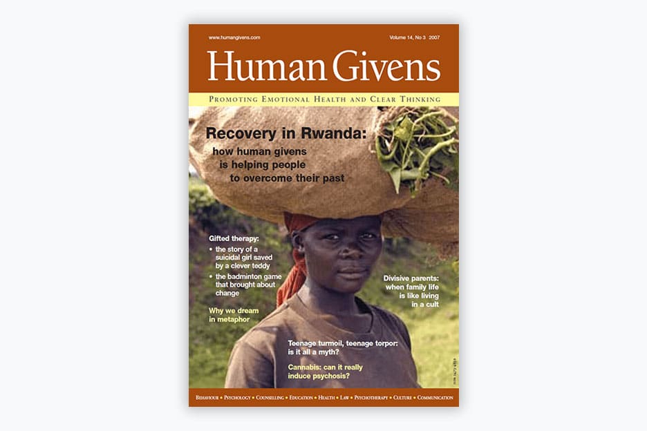 Human Givens Journal - Volume 14, No 3, 2007