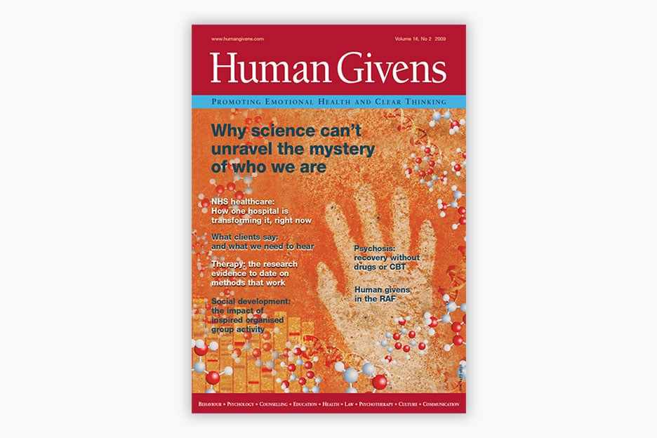 Human Givens Journal - Volume 16, No 2 2009