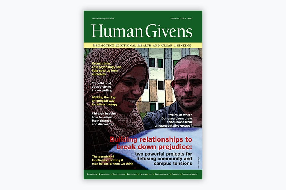 Human Givens Journal - Volume 17, No 4, 2010