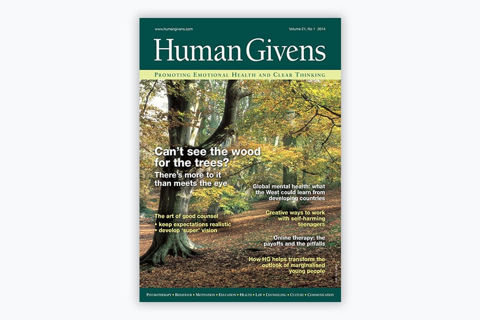 Human Givens Journal - Volume 21, No 1