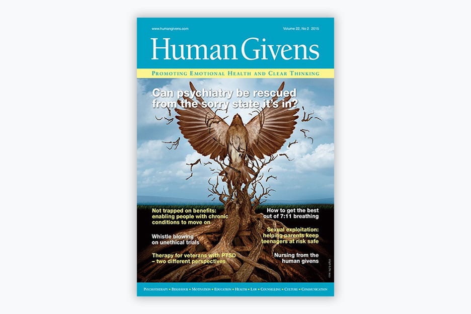 Human Givens Journal - Volume 22, No 2, 2015