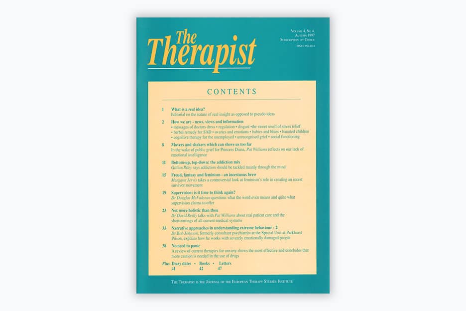 The Therapist - Volume 4, No 4 (1997)